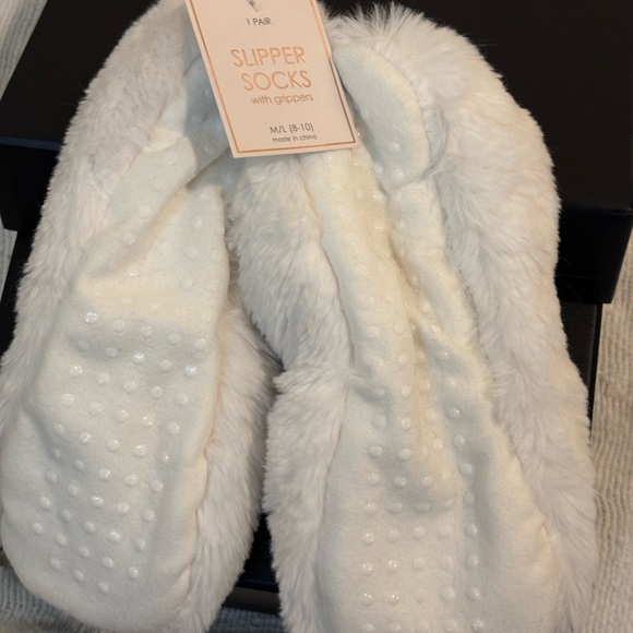 ❤️Women's Plush White Slippers - Picture 4 of 6
